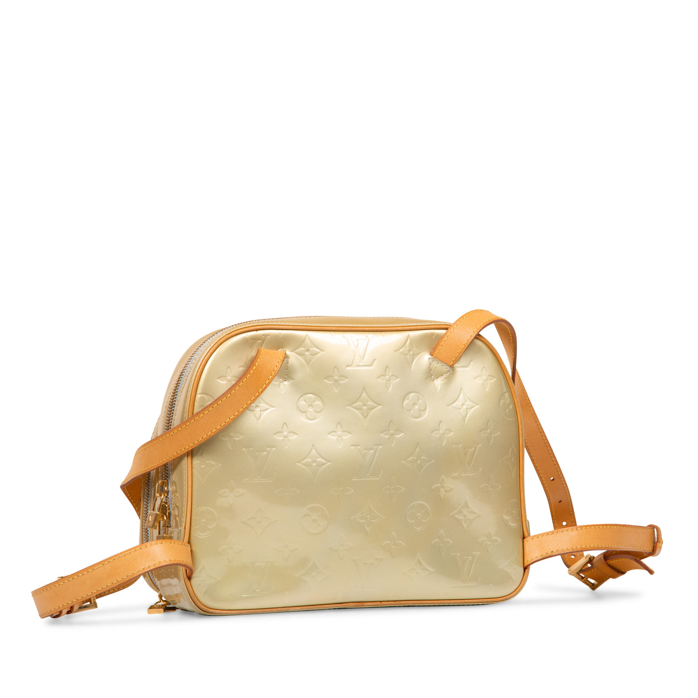 Louis Vuitton Monogram Pale Yellow Vernis Leather Murray Backpack., Lot  #76014