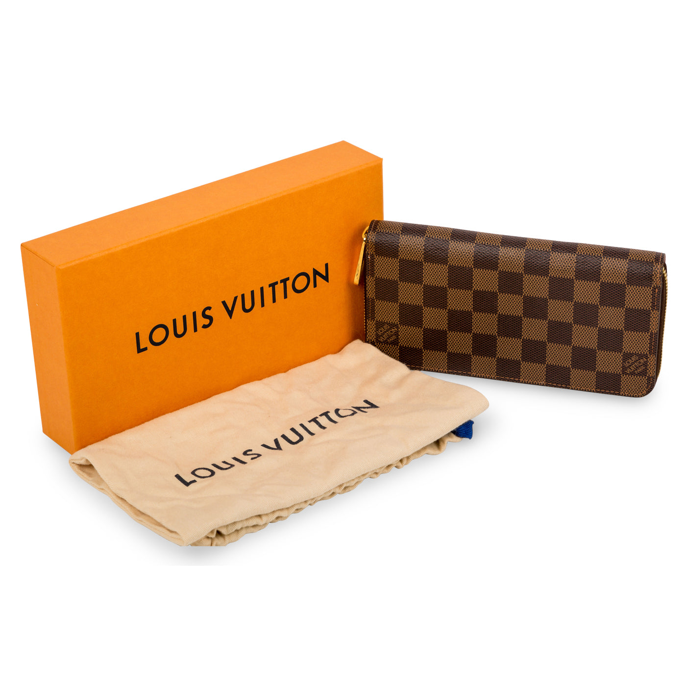 Louis Vuitton Damier Ebene Zippy Wallet - Meme's Treasures