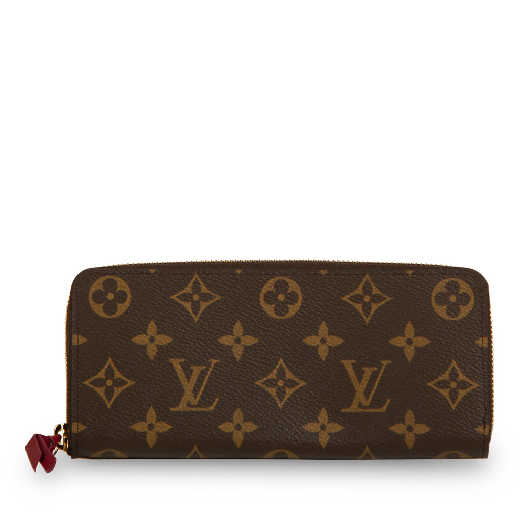 Louis Vuitton, Bags, Louis Vuitton Clemence Wallet Fuchsia Interior