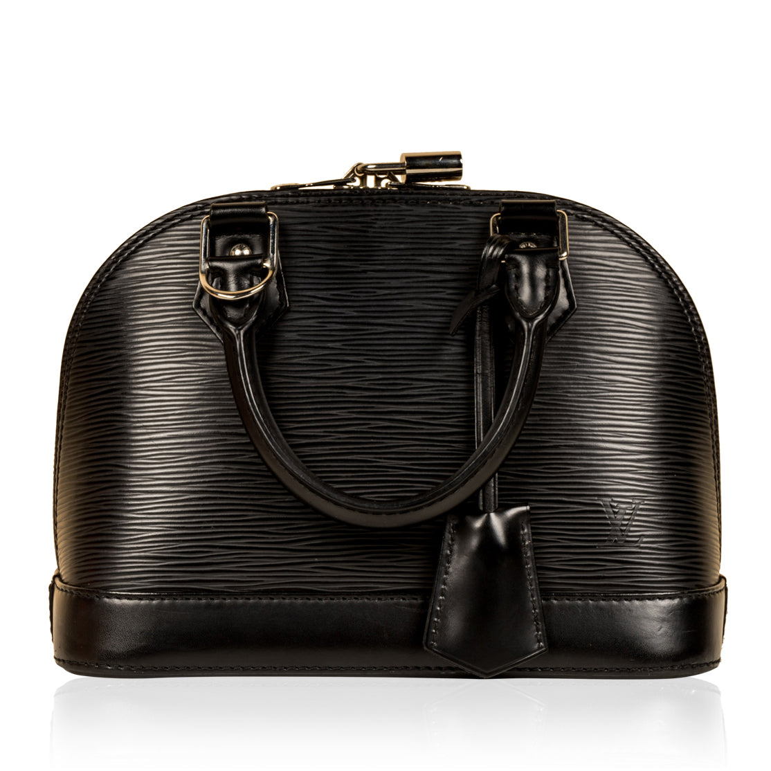 Bag Review: Louis Vuitton Black Epi Alma BB  Louis vuitton vintage bags,  Louis vuitton alma bb, Black louis vuitton