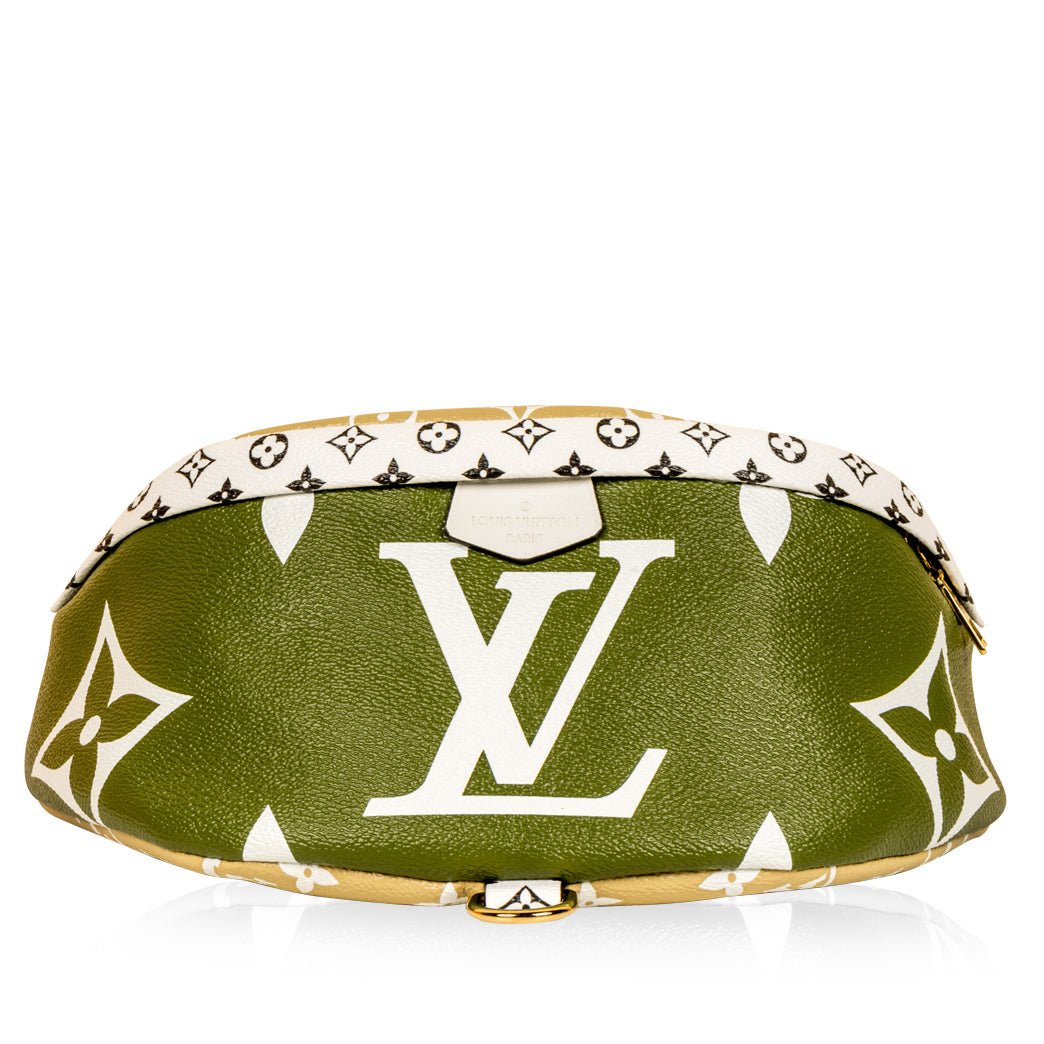 Louis Vuitton Bumbag Monogram Giant Logo Khaki Green Crossbody
