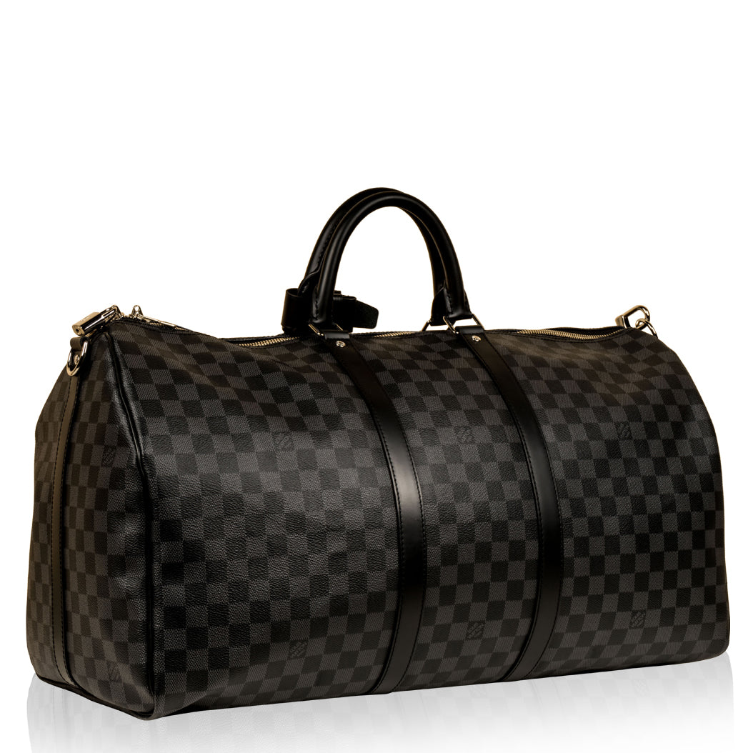 Keepall Bandoulière 55 Damier Graphite