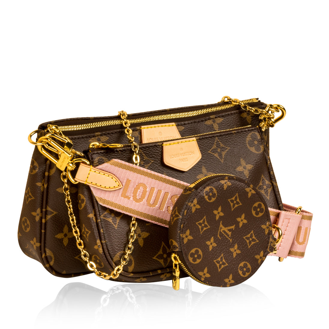 Louis Vuitton Monogram Multi Pochette Accessoires - Brown Crossbody Bags,  Handbags - LOU757960