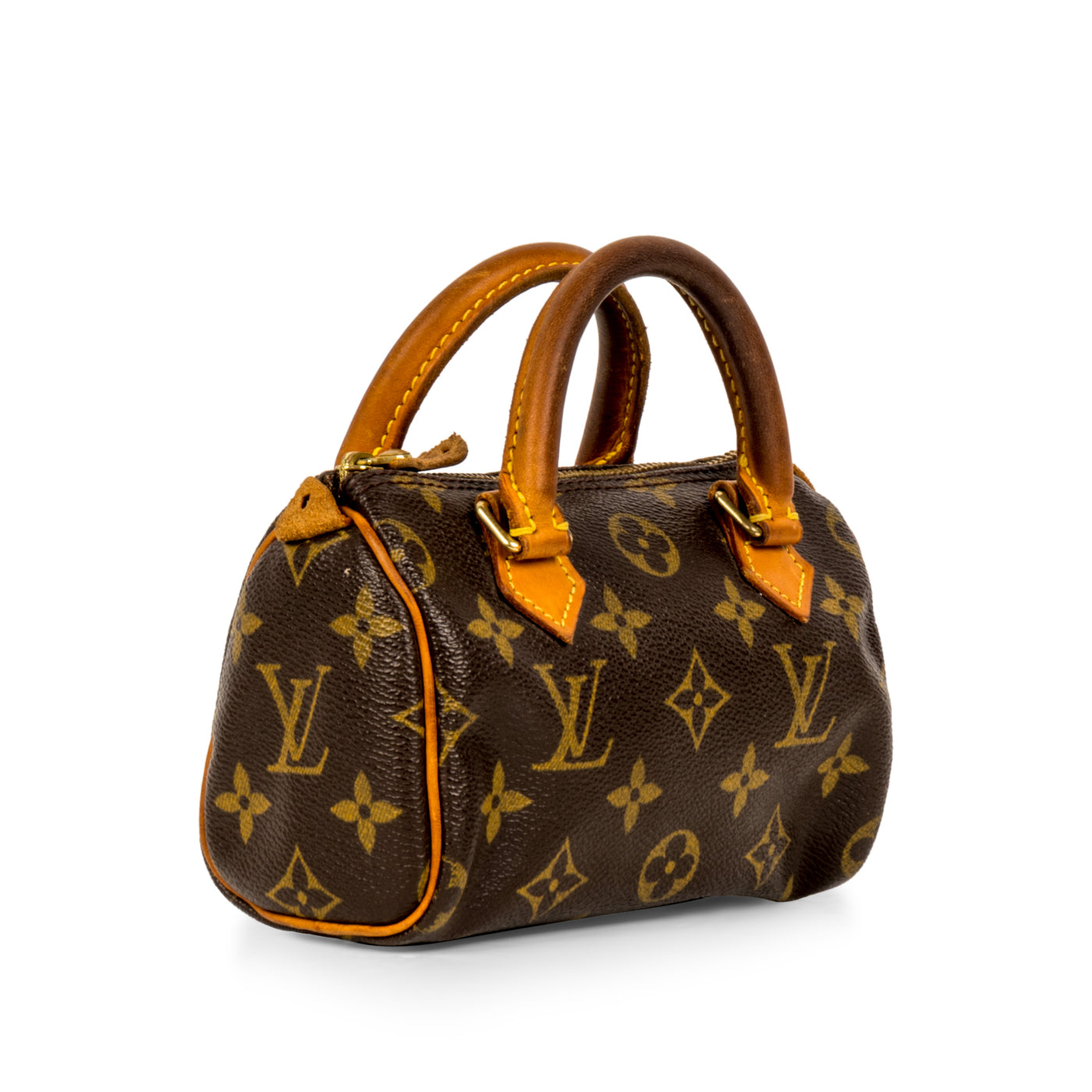 Nano speedy / mini hl patent leather mini bag Louis Vuitton Brown