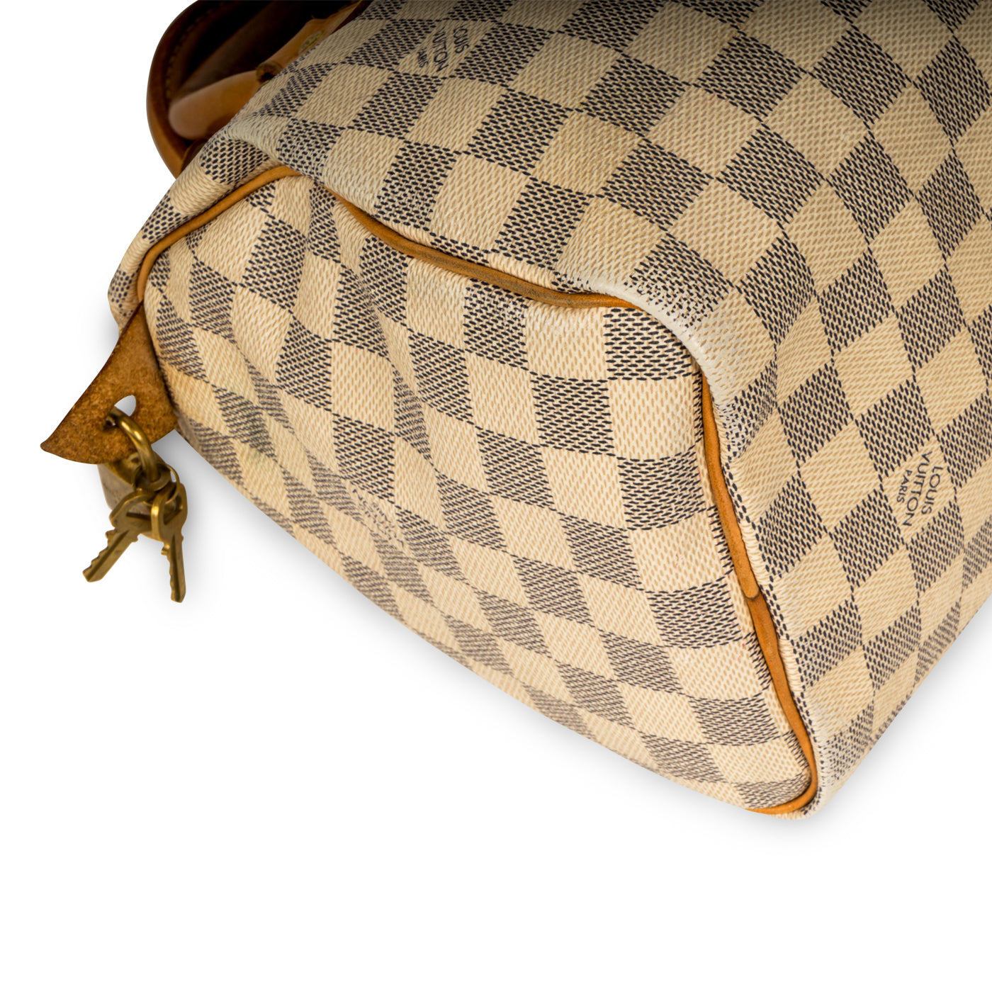 Speedy 25 - Damier Azur