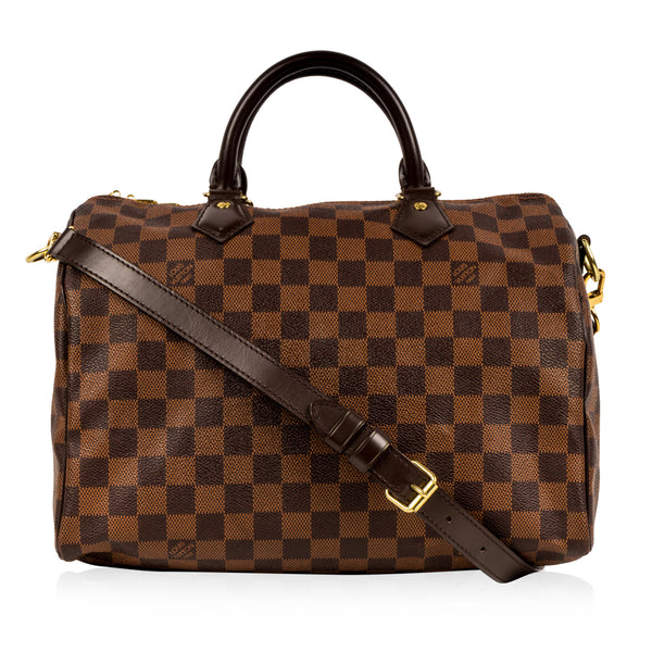 LOUIS VUITTON ボディバッグ ダークブラウン Louis Vuitton Speedy Bandouliere 30 - Brown – Bagista