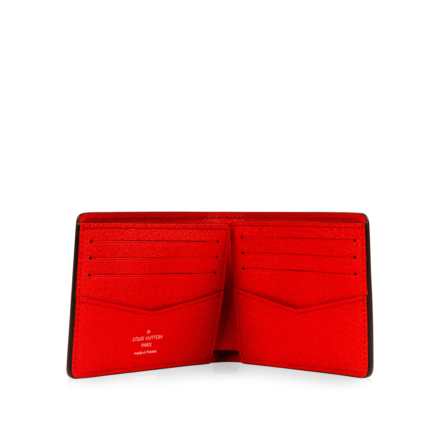 Supreme Louis Vuitton X Supreme Card Holder Wallet EPI Black