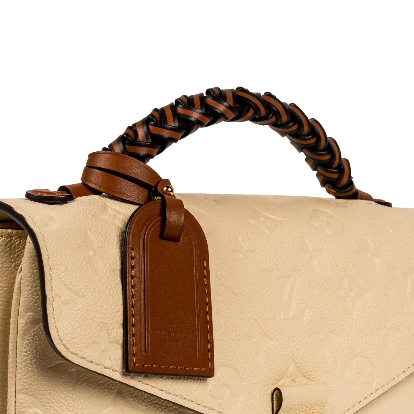 Louis Vuitton - Pochette Métis - Braided Handle - Empreinte Leather -  Pre-Loved
