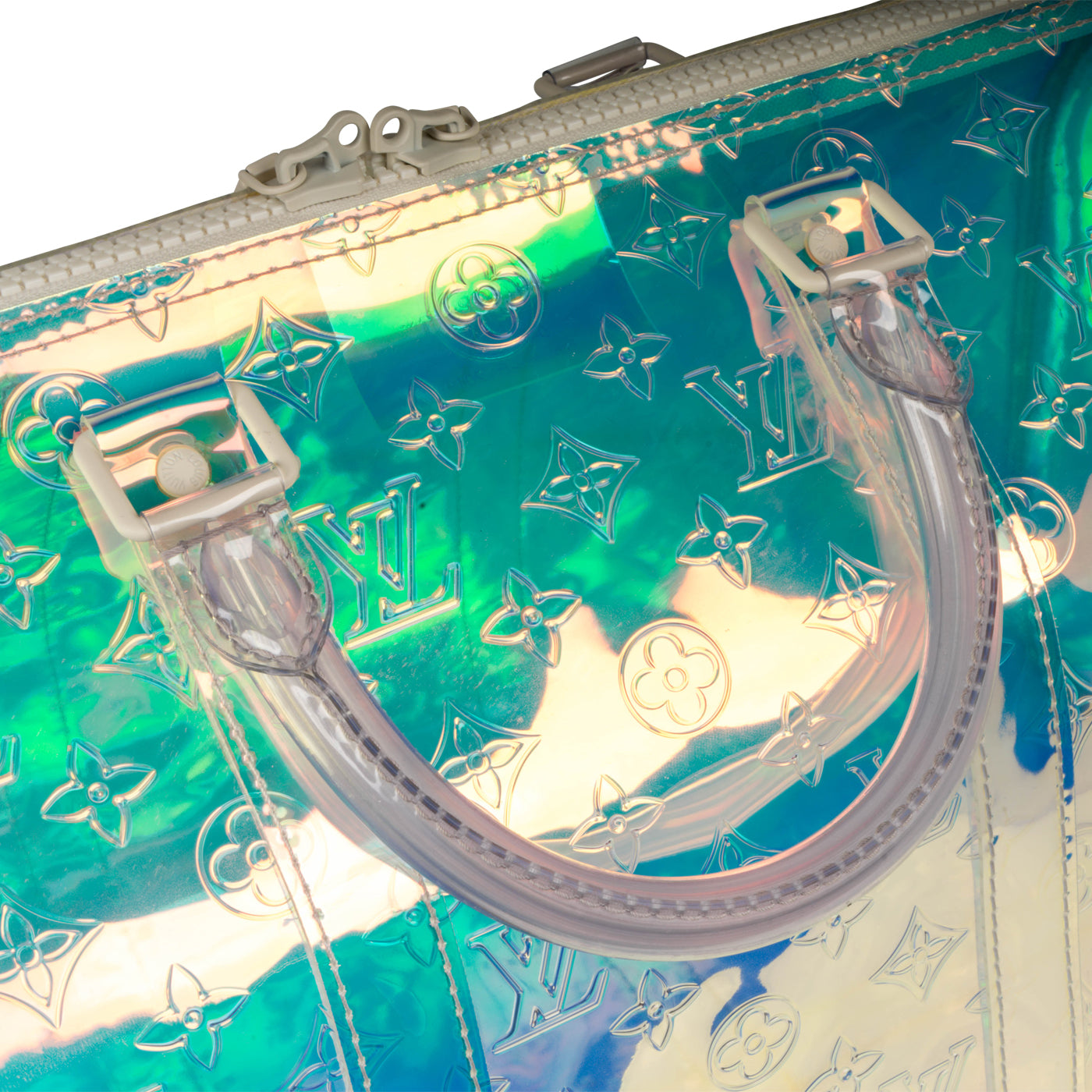 virgilabloh's iridescent @louisvuitton keepall bag could be