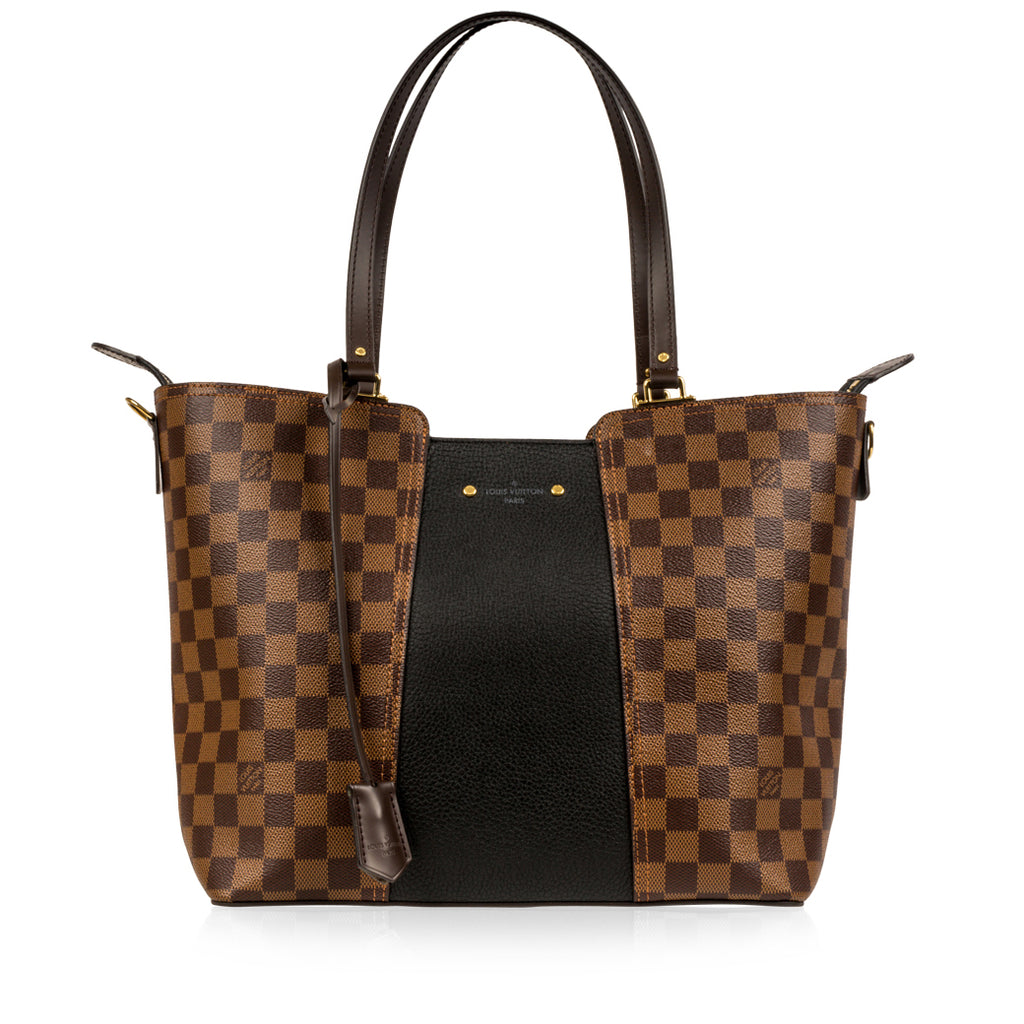 Louis Vuitton Damier Ebene Jersey Tote w/ Strap - Brown Totes, Handbags -  LOU778510
