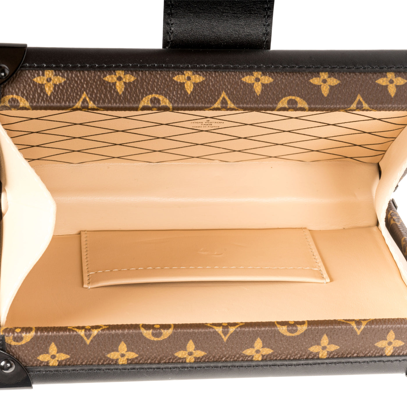 Louis Vuitton Petite Malle Terracotta in Embossed Lambskin Leather with  Gold-tone - US