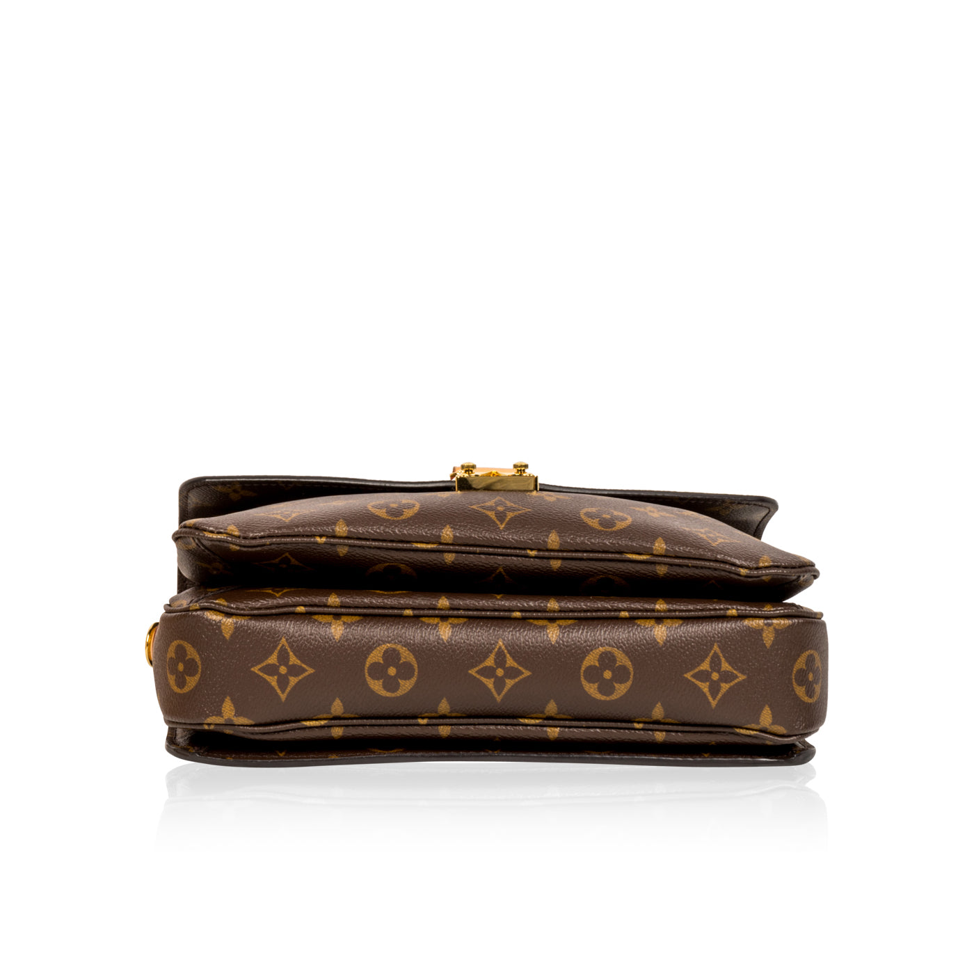 Louis Vuitton Brown Canvas Clutch Bag (Pre-Owned)