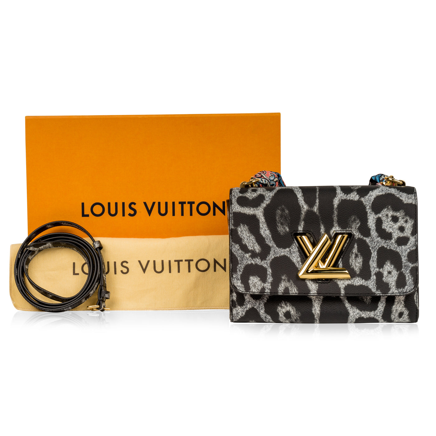 Louis Vuitton Limited Edition Embroidered Twist MM just in! This