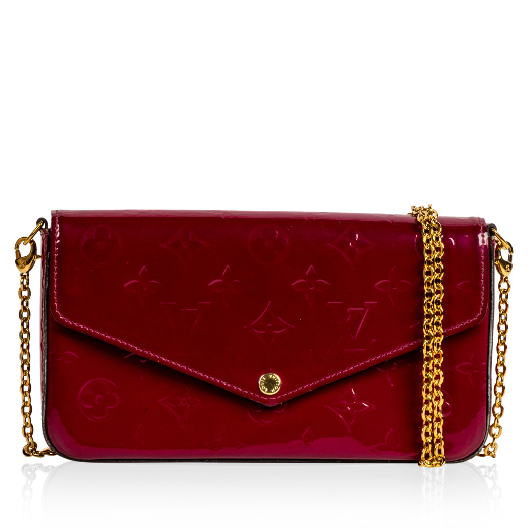 Louis Vuitton Amarante Monogram Vernis Félicie Pochette Gold Hardware, 2017  Available For Immediate Sale At Sotheby's