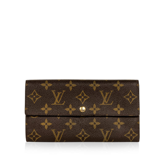 Sarah Wallet - Monogram Canvas