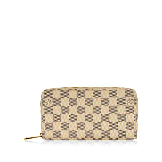 Zippy Wallet - Damier Azur