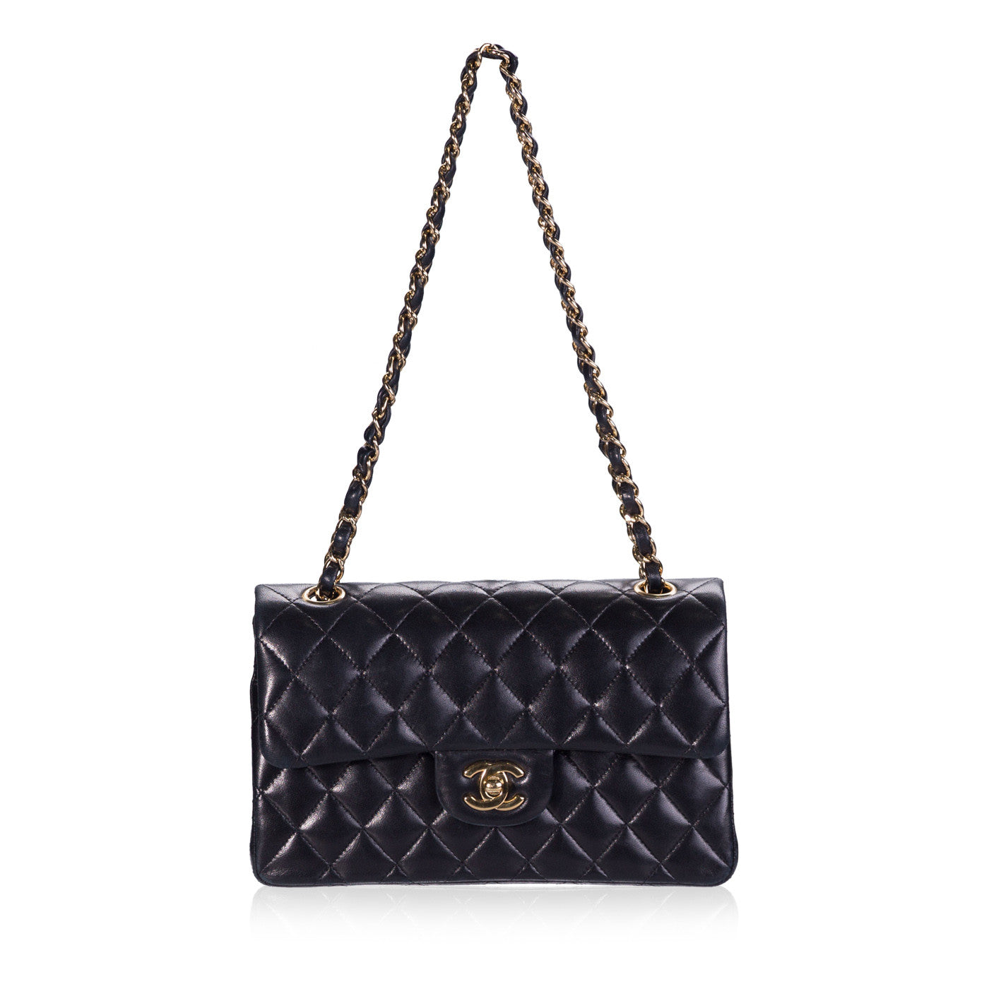 CHANEL Classic Black Quilted Caviar SHW Silver Chain Jumbo Large Flap Bag   eBay