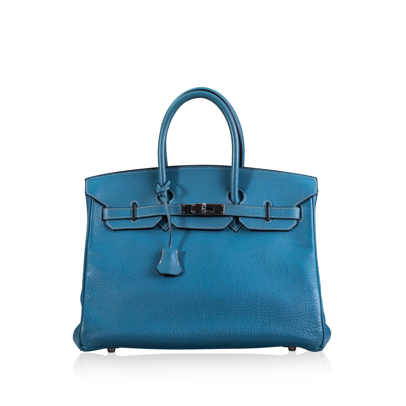 Birkin 35 Blue Jean Fjord