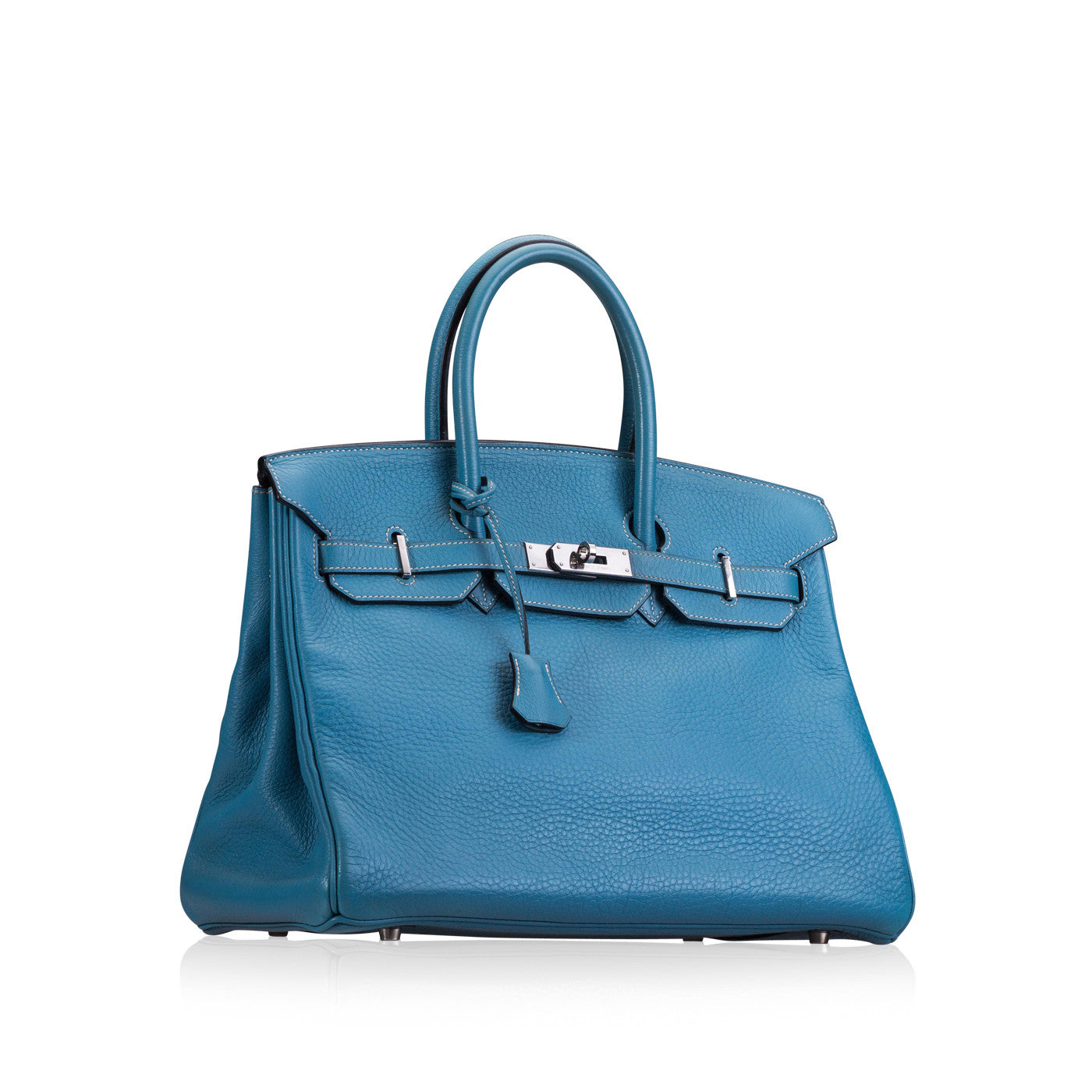 Birkin 35 Blue Jean Fjord