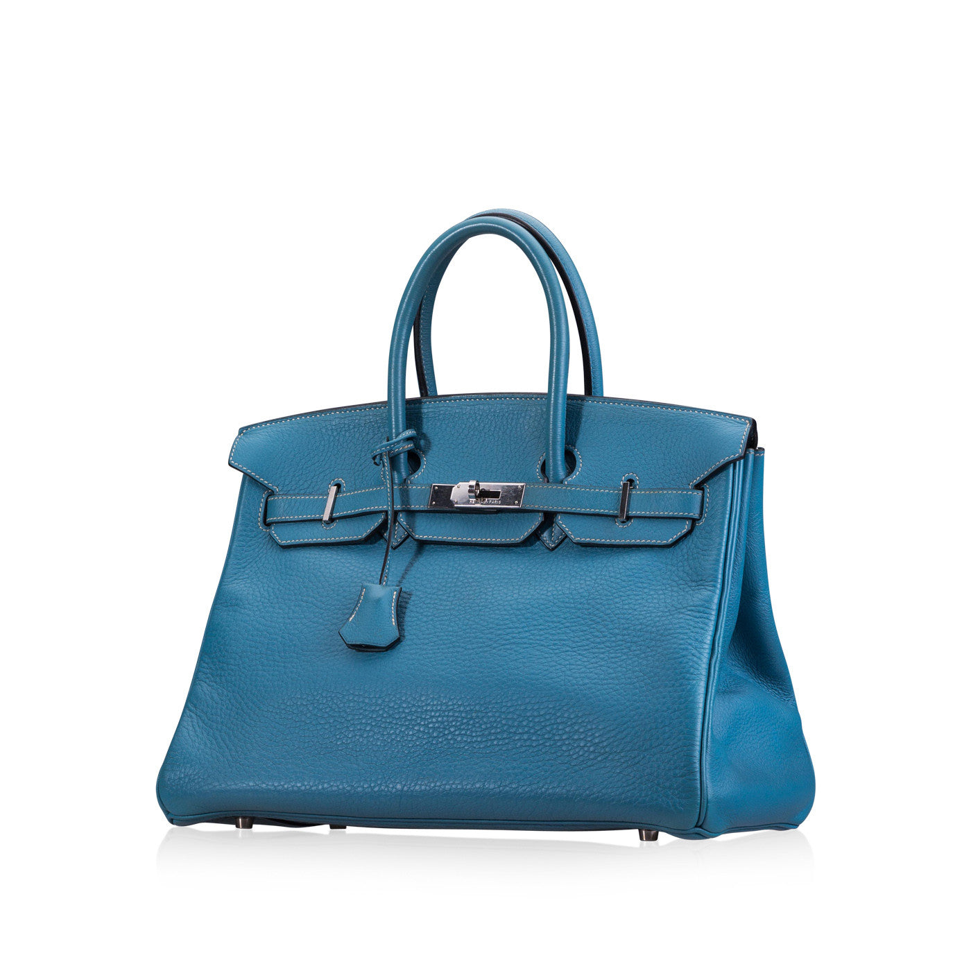 Birkin 35 Blue Jean Fjord