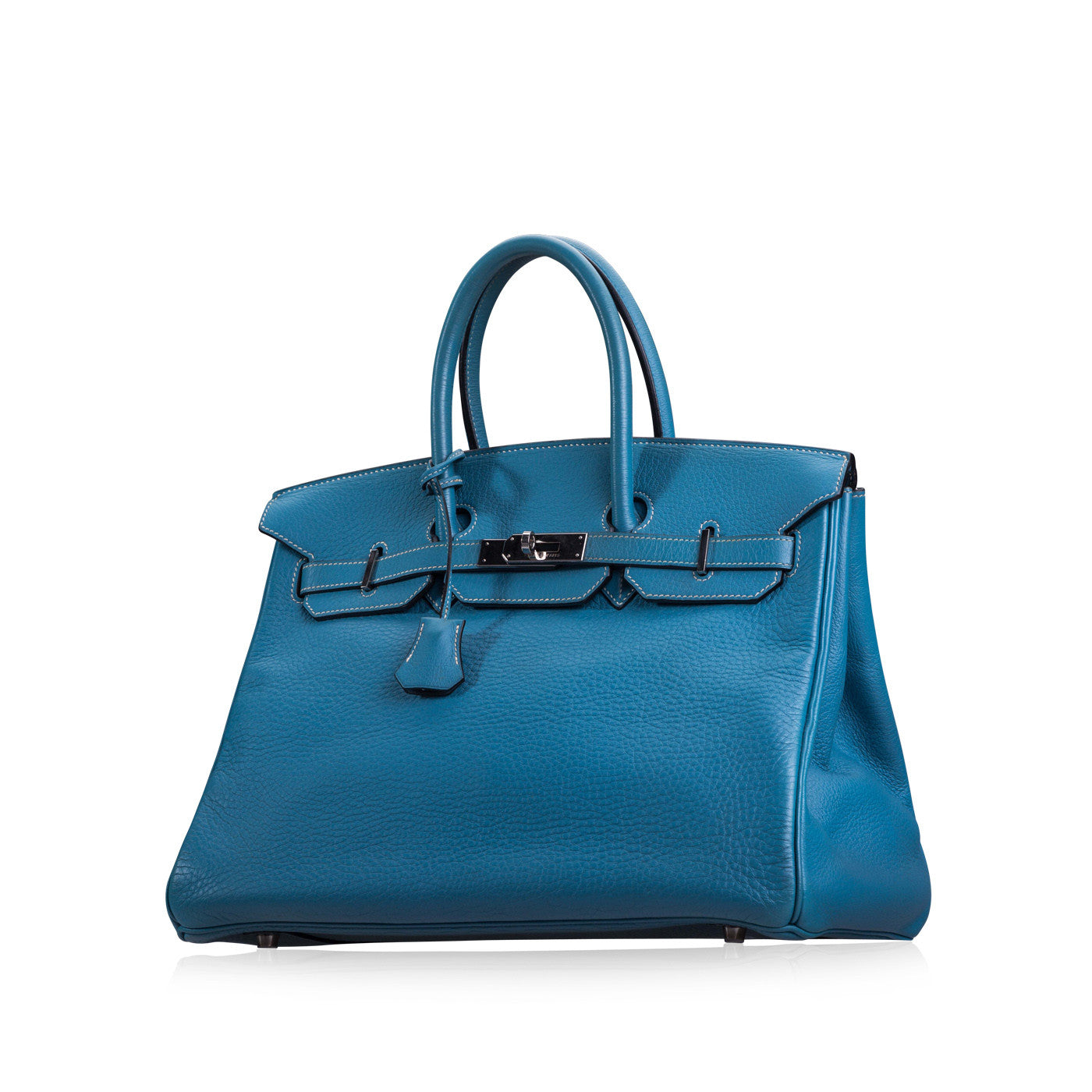 Birkin 35 Blue Jean Fjord