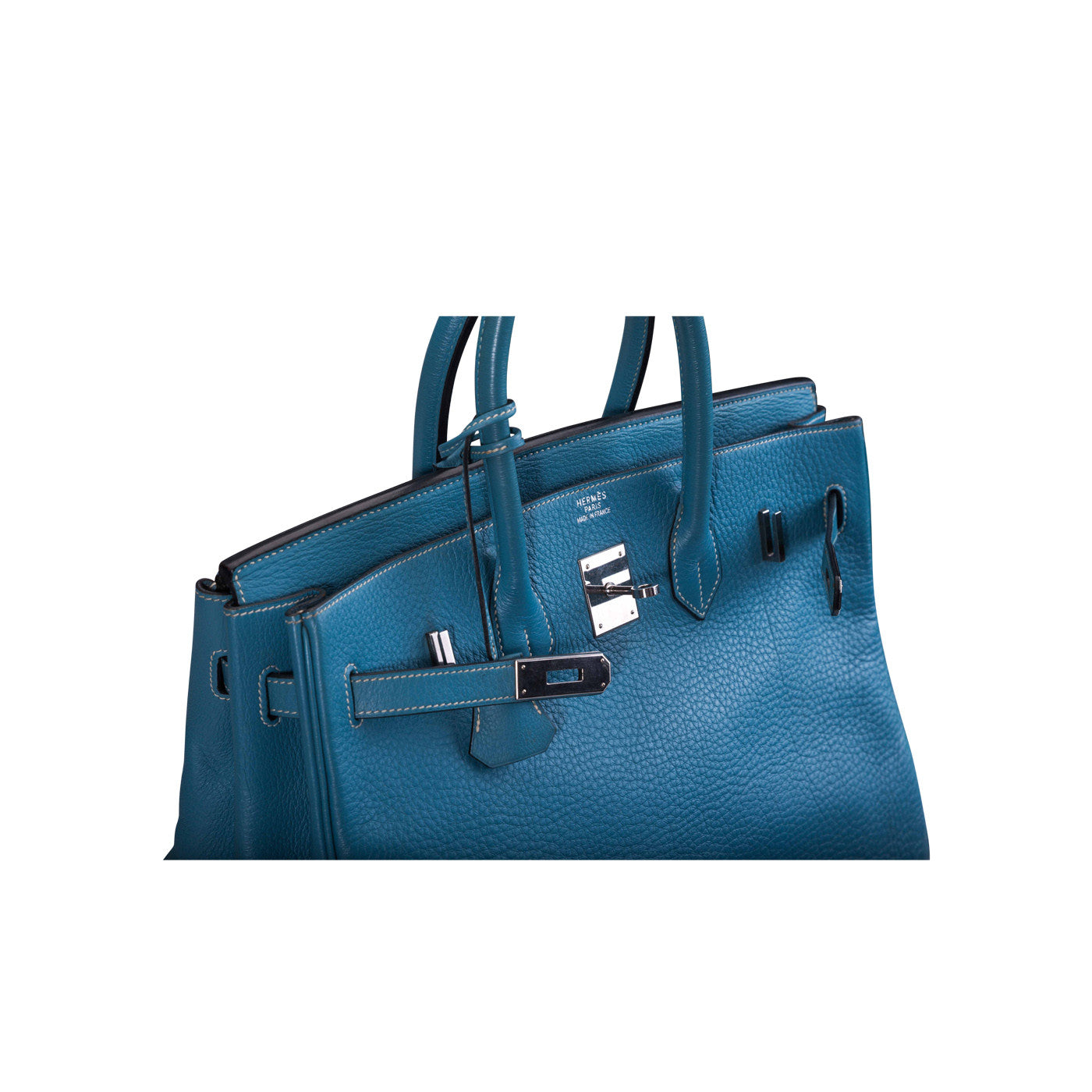 Birkin 35 Blue Jean Fjord