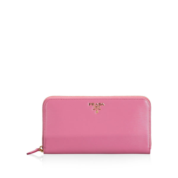 Peony Pink Portafogolio Lampo Wallet