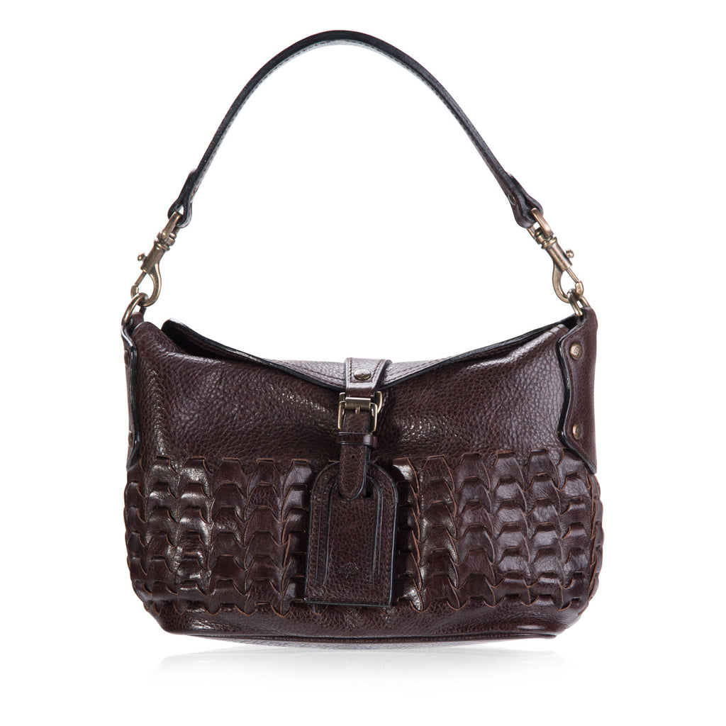 Belted Small Handheld Tote