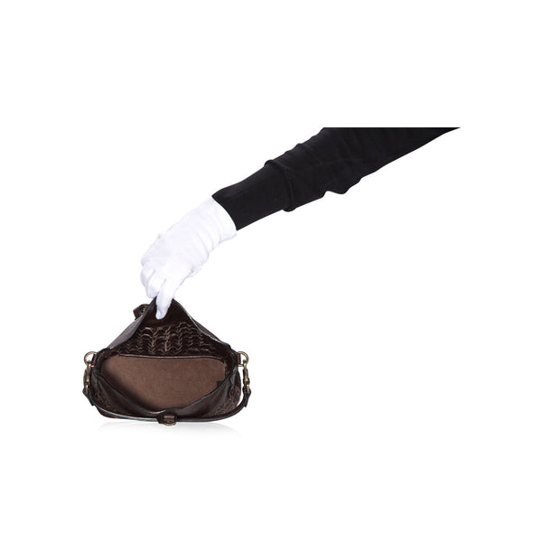 Belted Small Handheld Tote