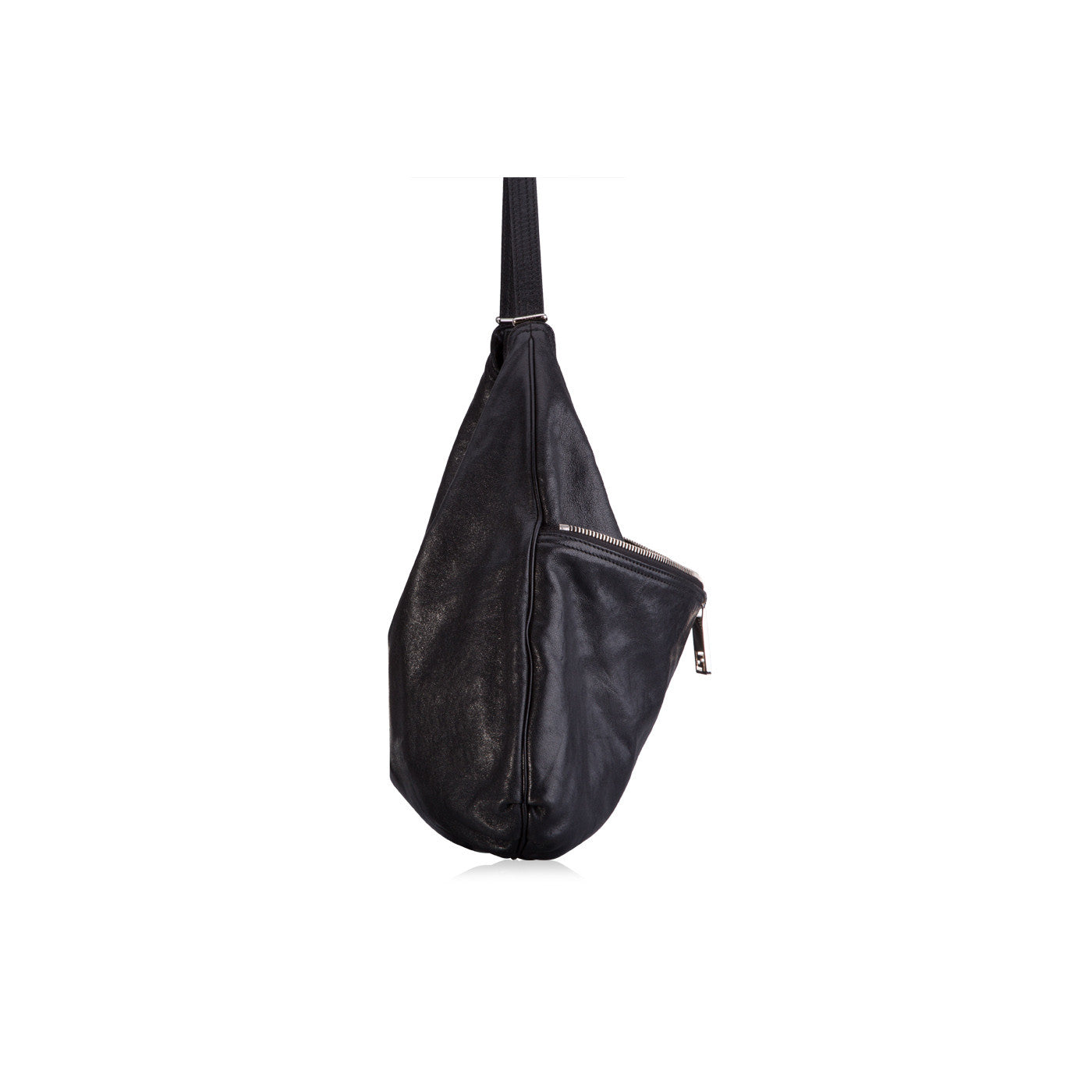 Front Zip Hobo Bag