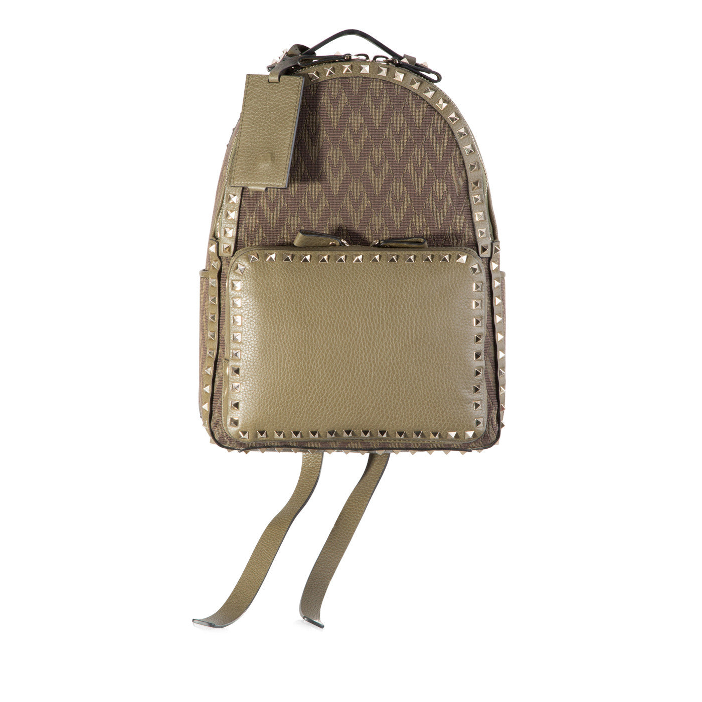 Jacquard Studded Backpack