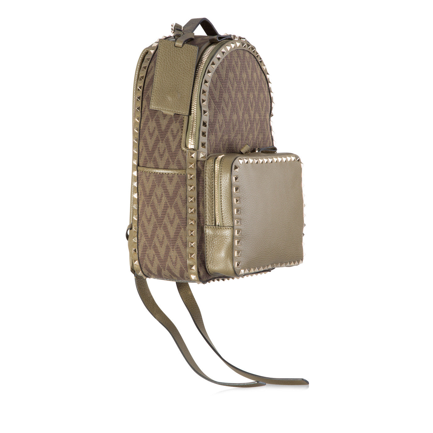 Jacquard Studded Backpack