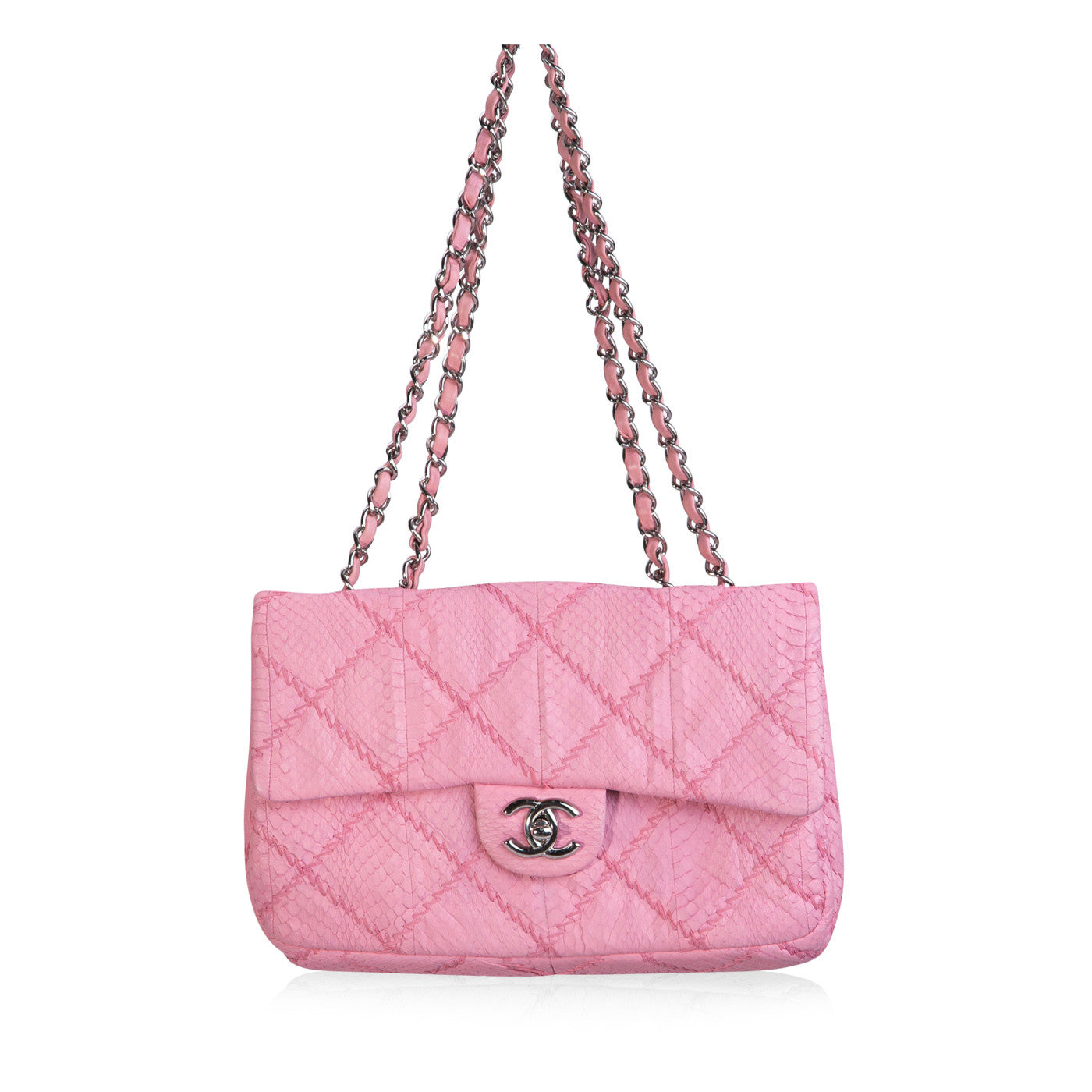 Chanel - Classic Python Flap Bag