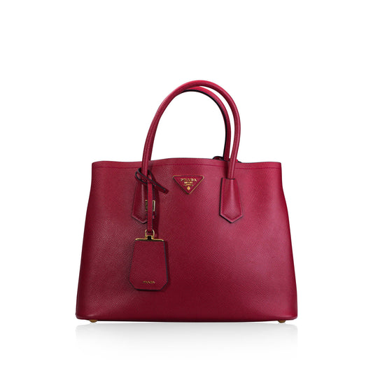 Saffiano Cuir Double Bag