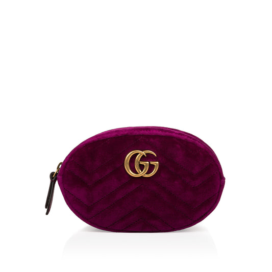 Gucci Marmont Belt Bag Fuchsia