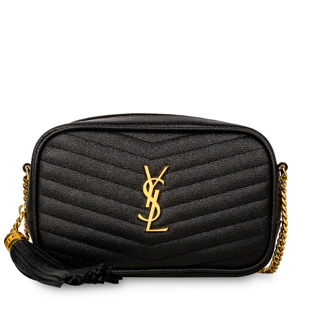 Saint Laurent Lou Camera Leather Crossbody Bag