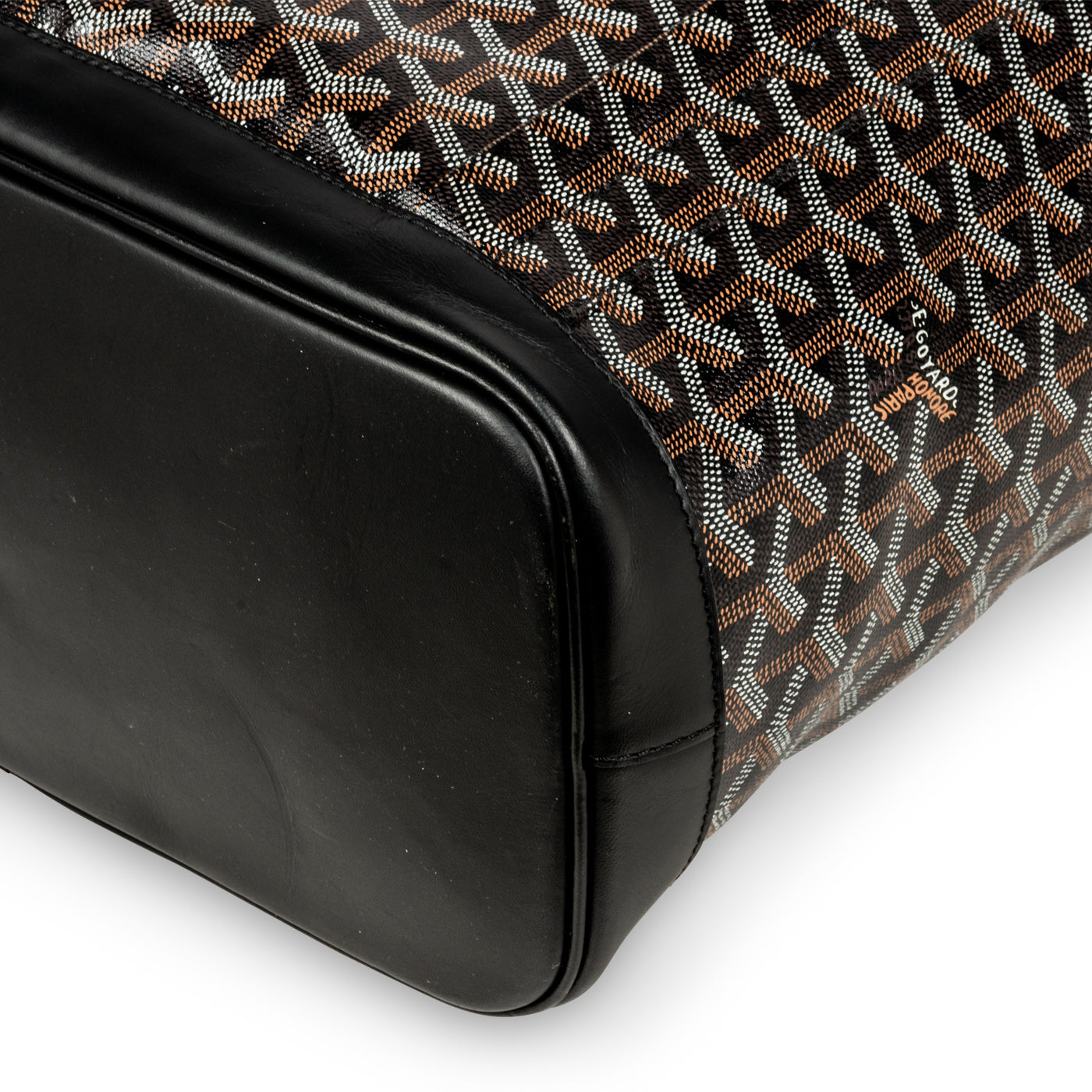 Goyard Black Goyardine Calfskin Alpin Backpack MM – Oliver Jewellery