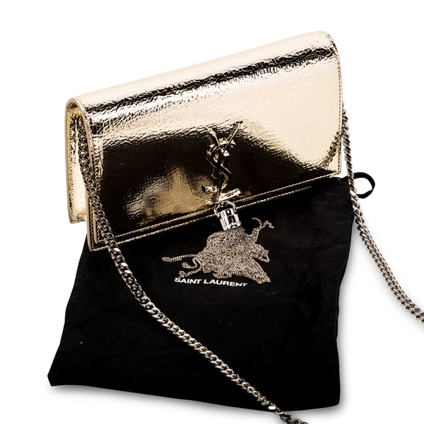 Metallic Kate Tassel Bag