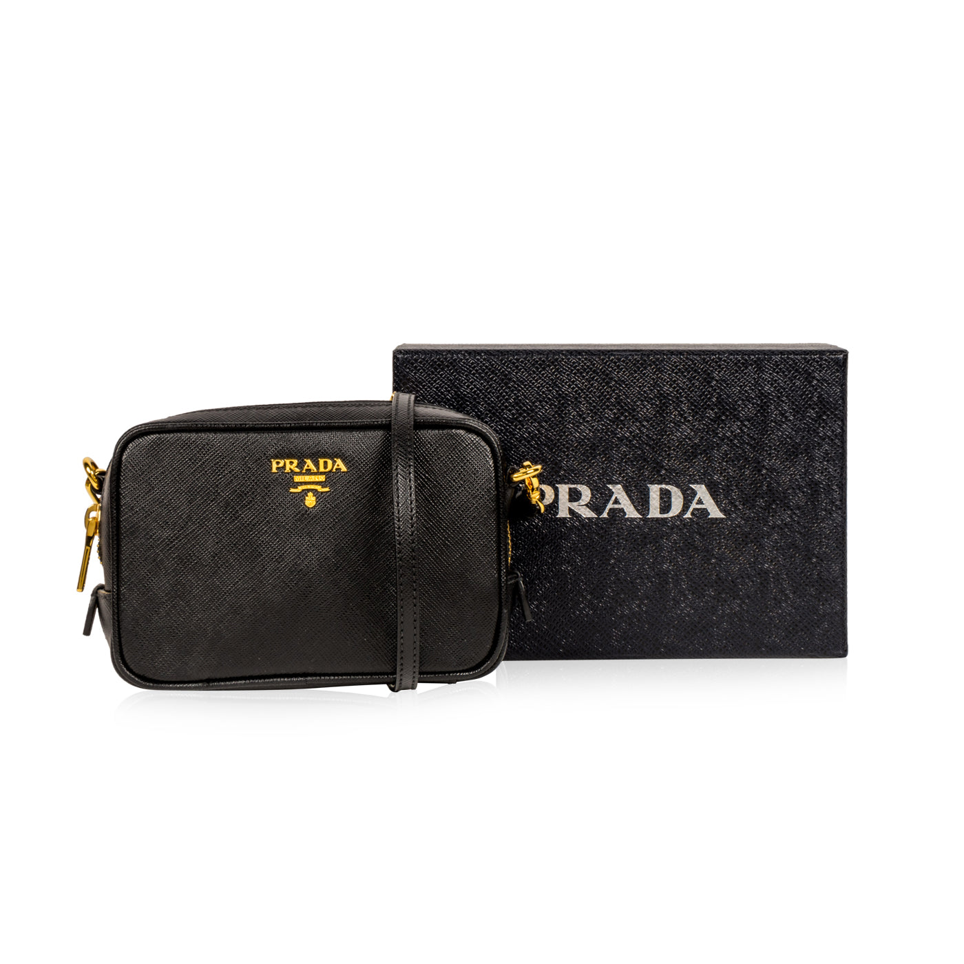 Prada small saffiano leather crossbody bag best sale