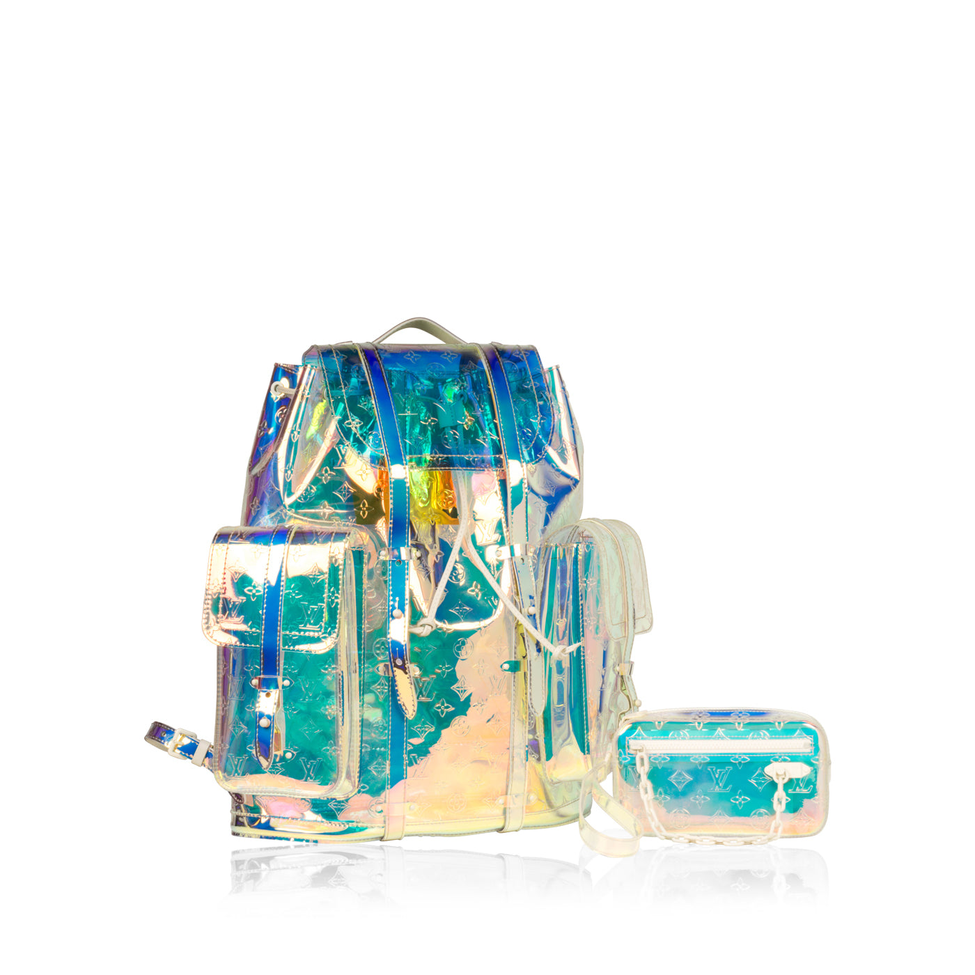 Louis Vuitton - Christopher Backpack - PVC - Iridescent Prism