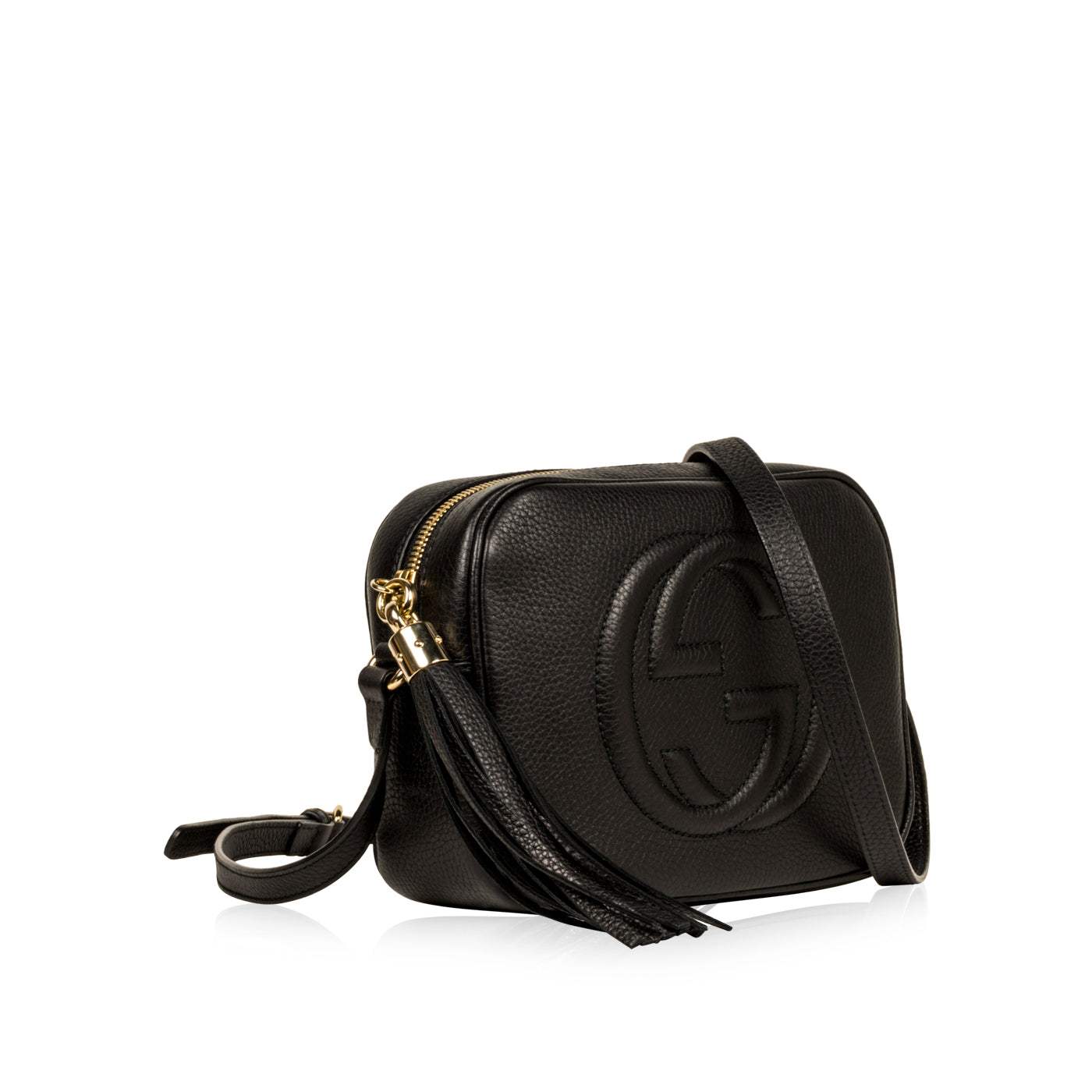 Soho leather crossbody bag Gucci Black in Leather - 33926590