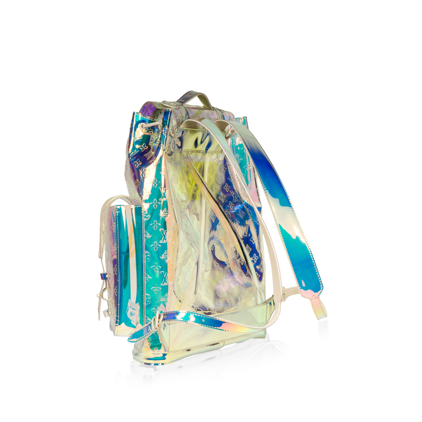 iridescent louis vuitton backpack Louis Vuitton - Christopher Backpack - PVC - Iridescent Prism - Virgil Abloh