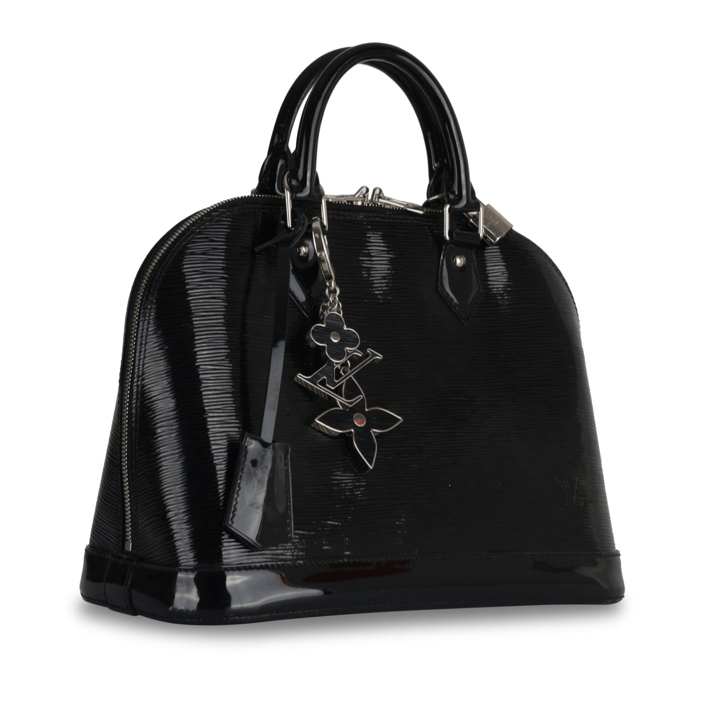 Alma GM Black Epi Leather