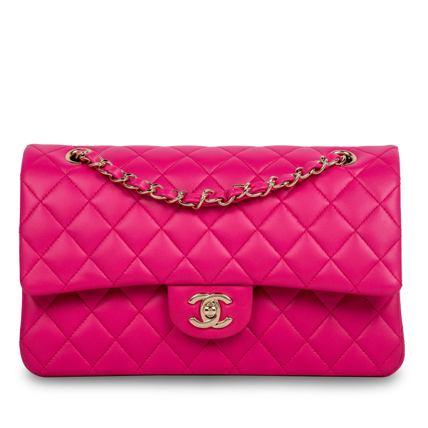 Chanel Light Pink Quilted Caviar Maxi Classic Double Flap Bag ❤ liked on  Polyvore featuring bags, handbags, leather purses…