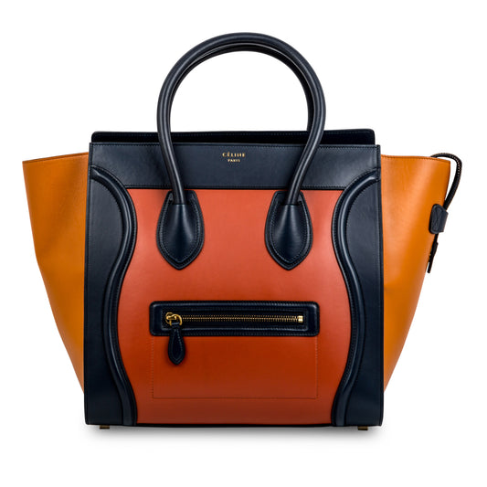 Tri-colour Mini Luggage Tote