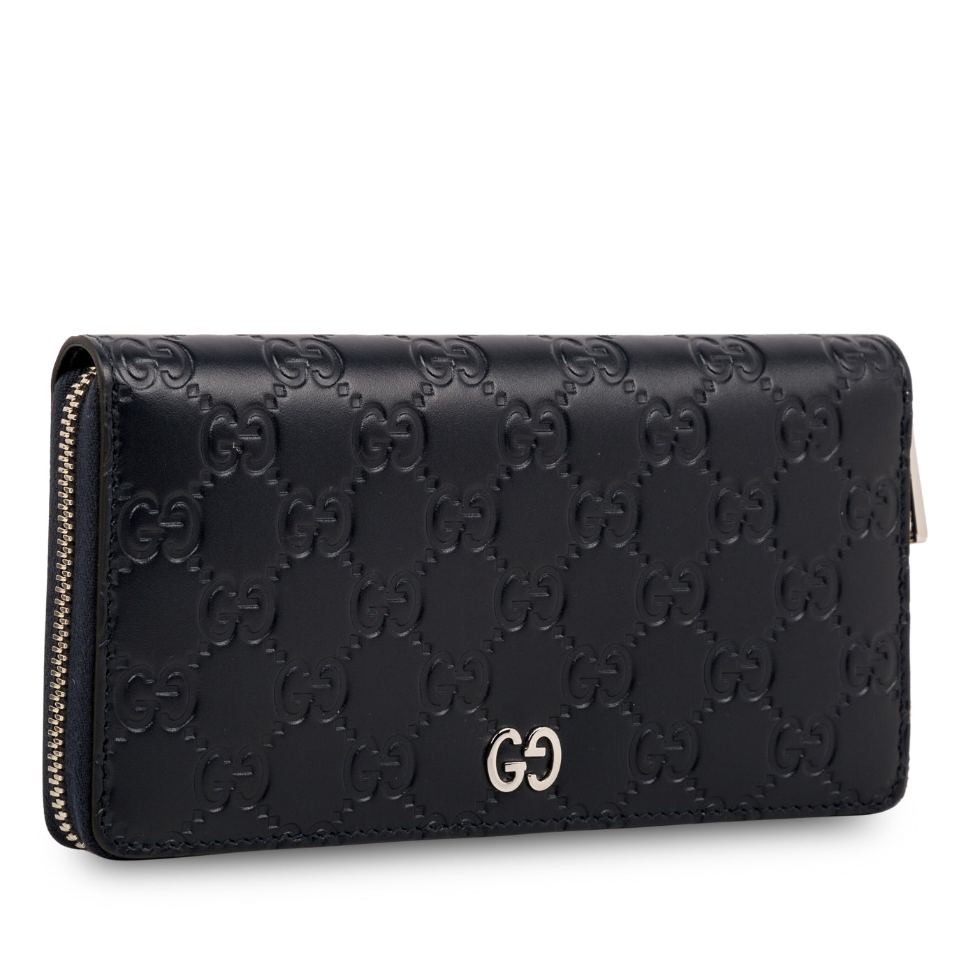 Signature GG Zip around wallet