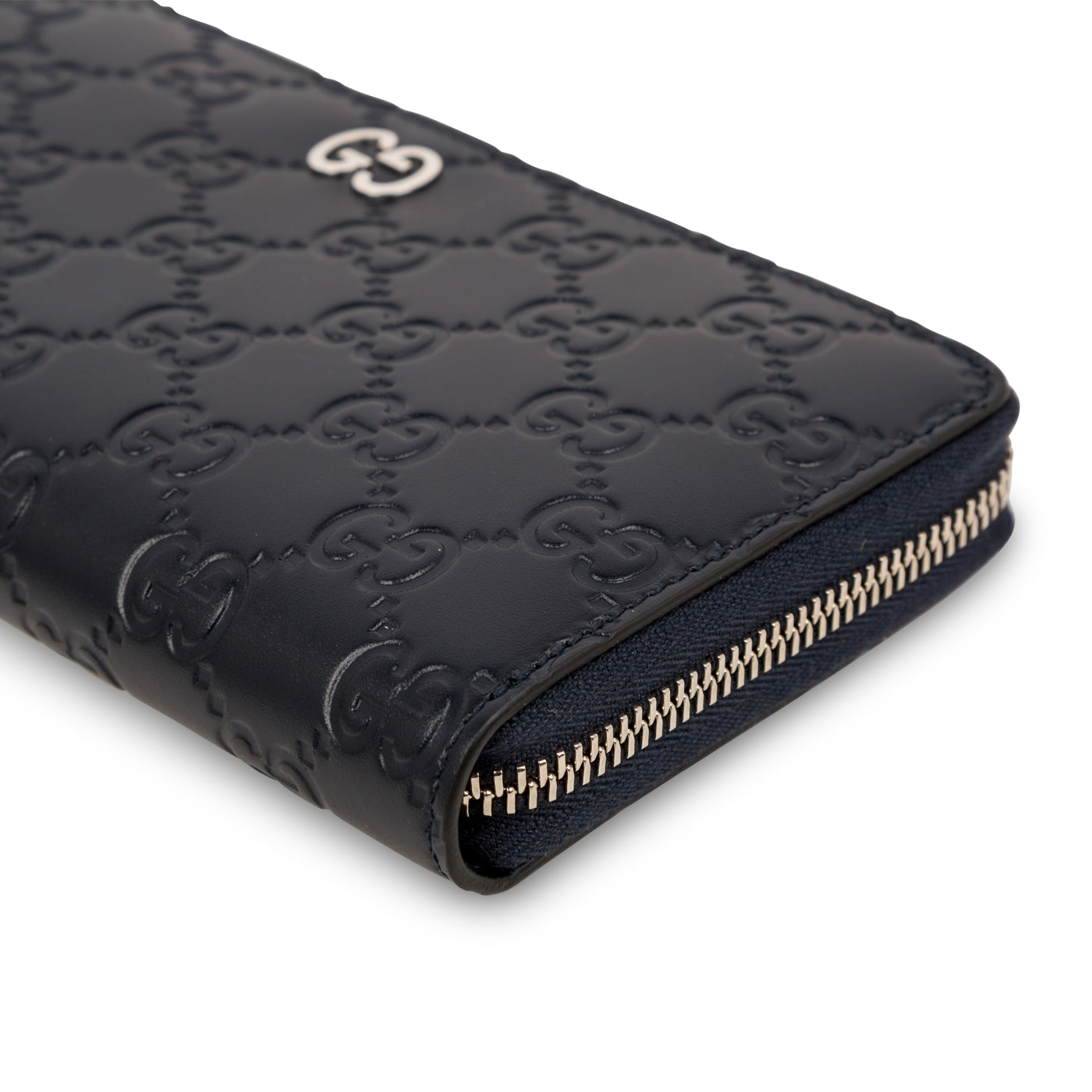 Signature GG Zip around wallet