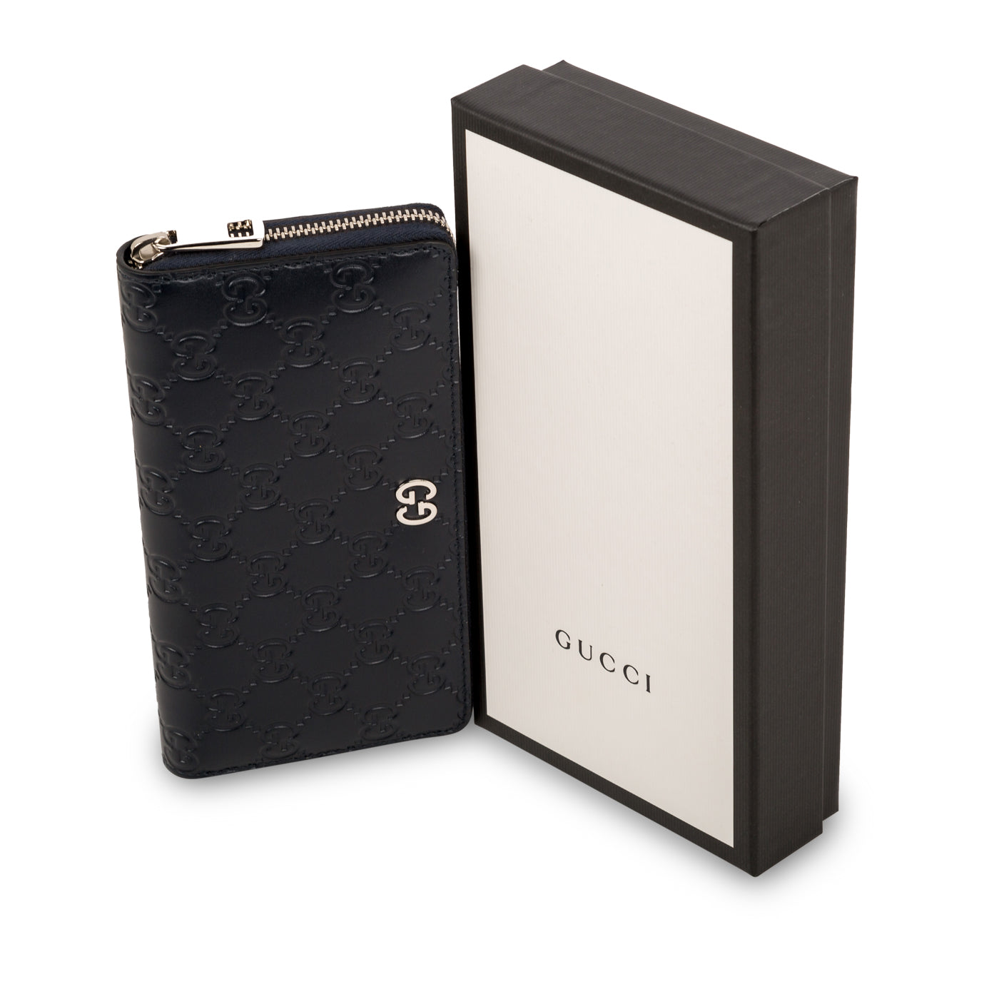 Signature GG Zip around wallet