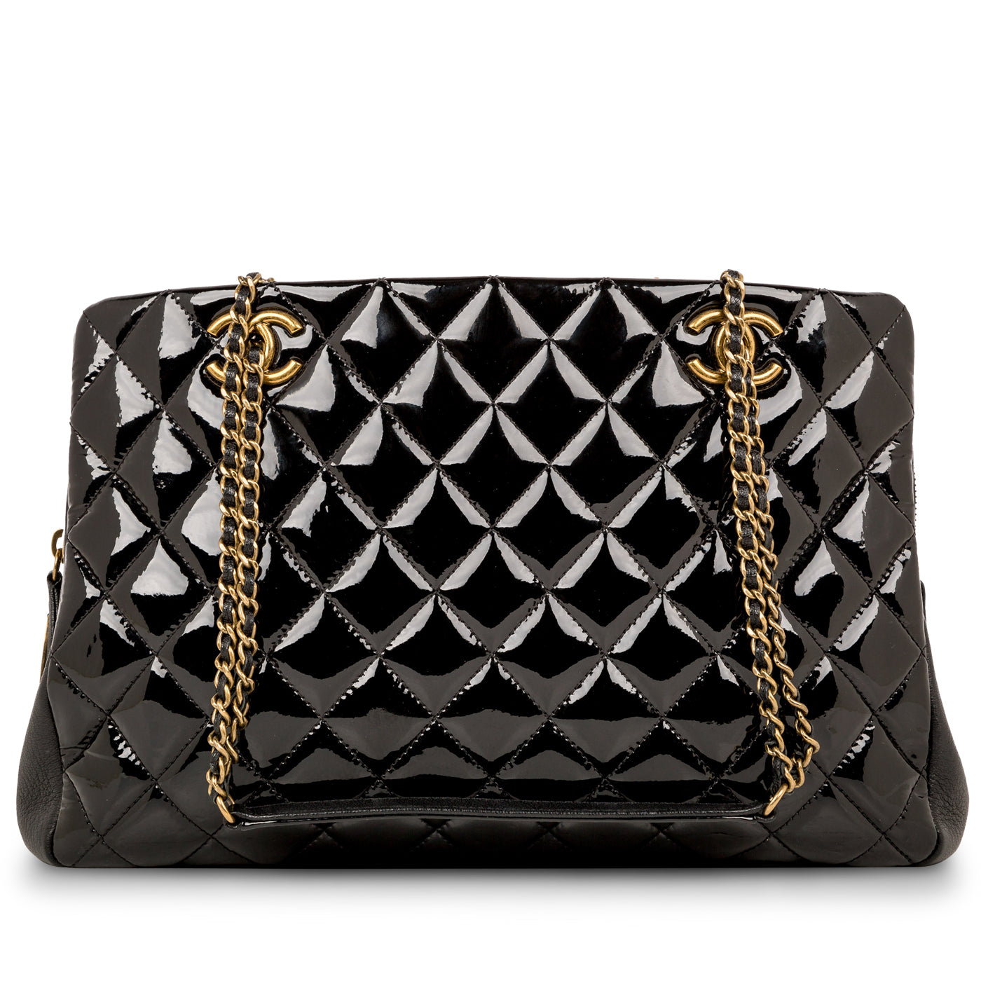 Timeless Patent Shoulder Bag