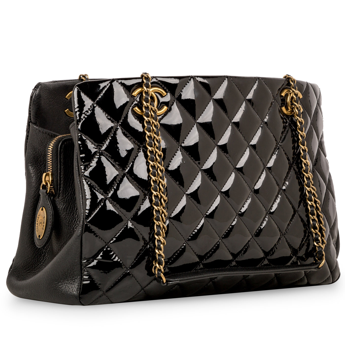 Timeless Patent Shoulder Bag